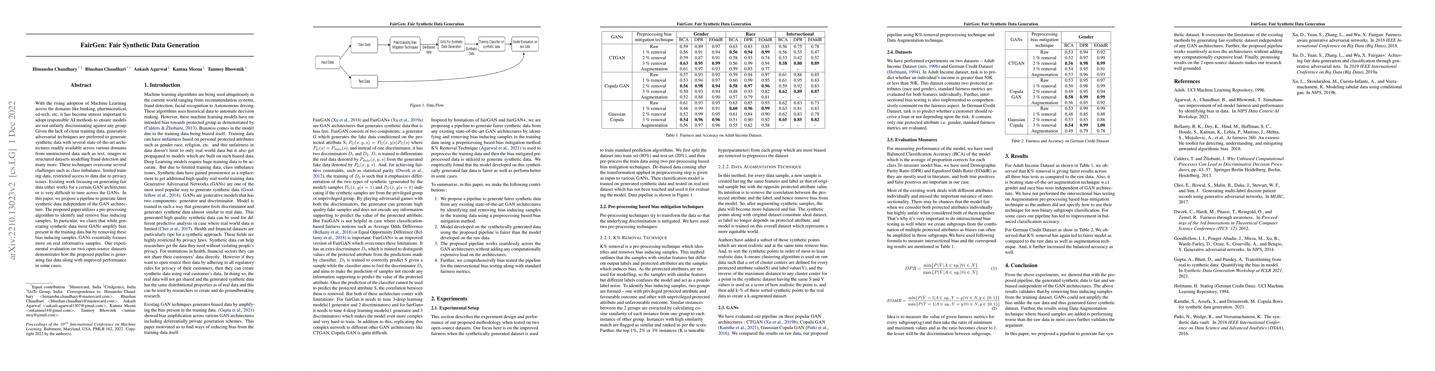 Thumbnail for FairGen: Fair Synthetic Data Generation