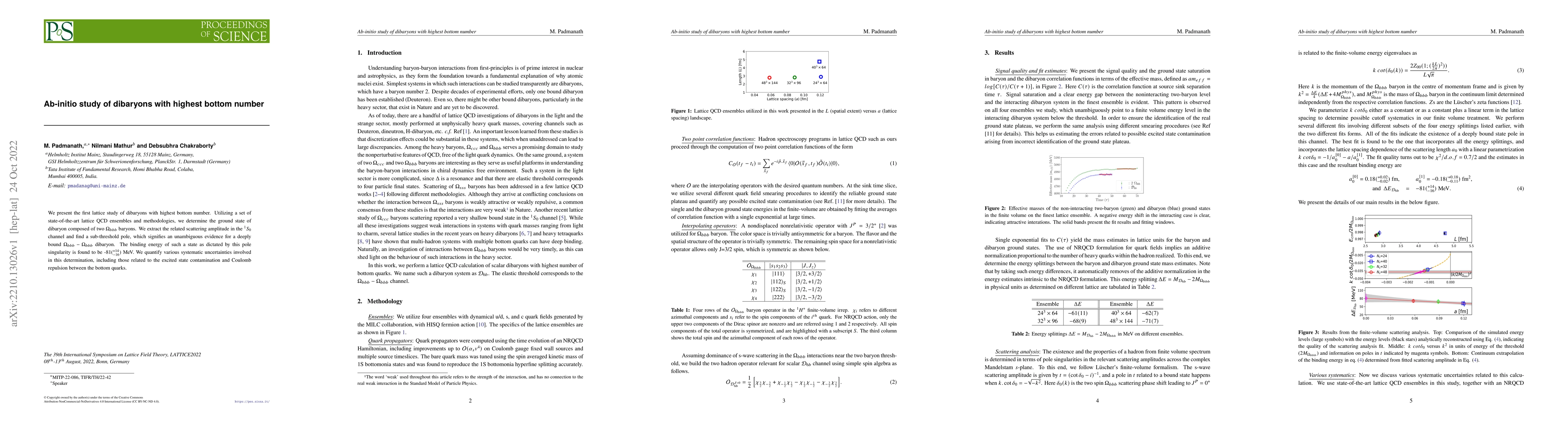 Thumbnail for Ab-initio study of dibaryons with highest bottom number