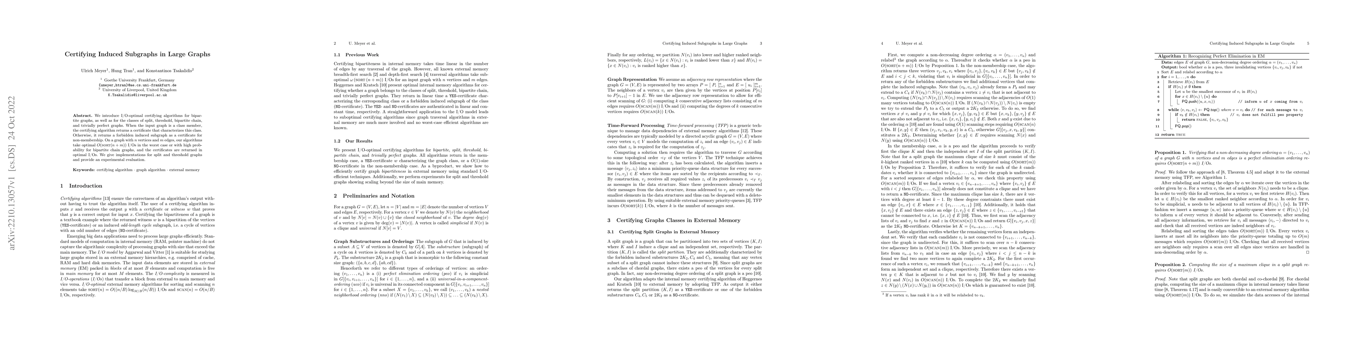 Thumbnail for Certifying Induced Subgraphs in Large Graphs