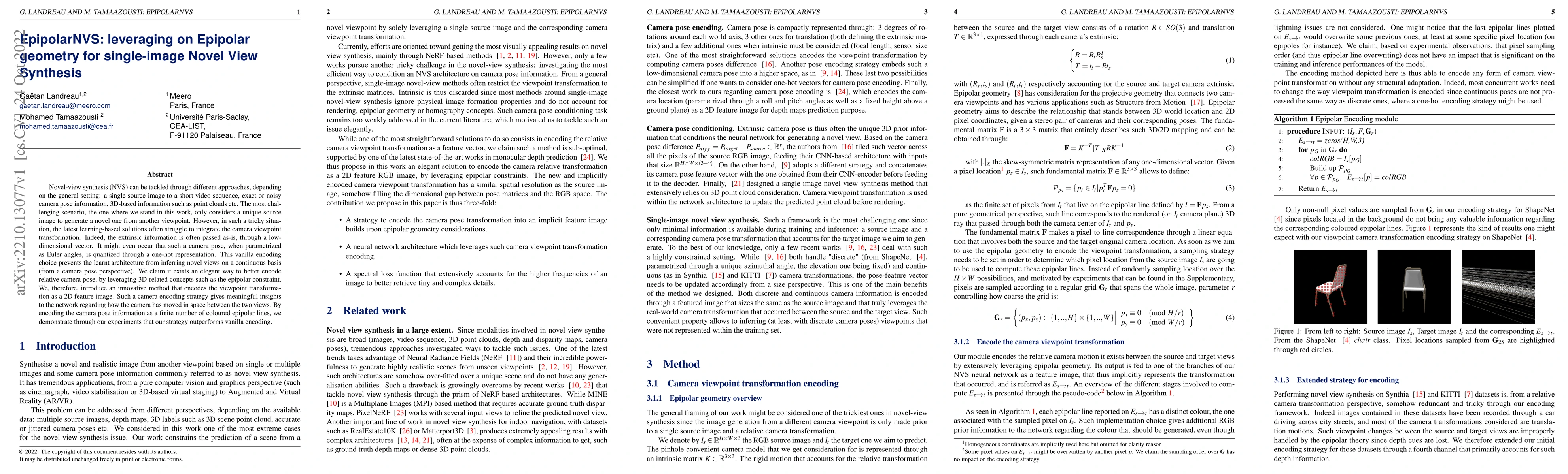 Thumbnail for EpipolarNVS: leveraging on Epipolar geometry for single-image Novel View
  Synthesis