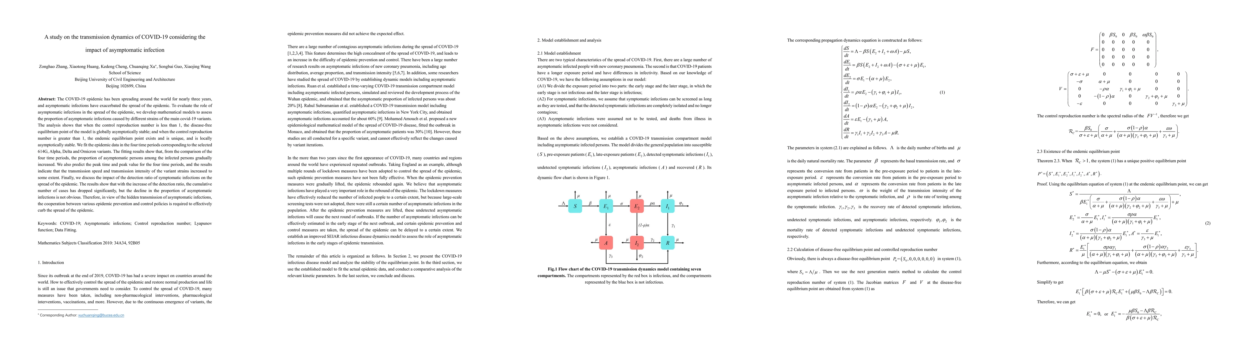 Thumbnail for A study on the transmission dynamics of COVID-19 considering the impact
  of asymptomatic infection