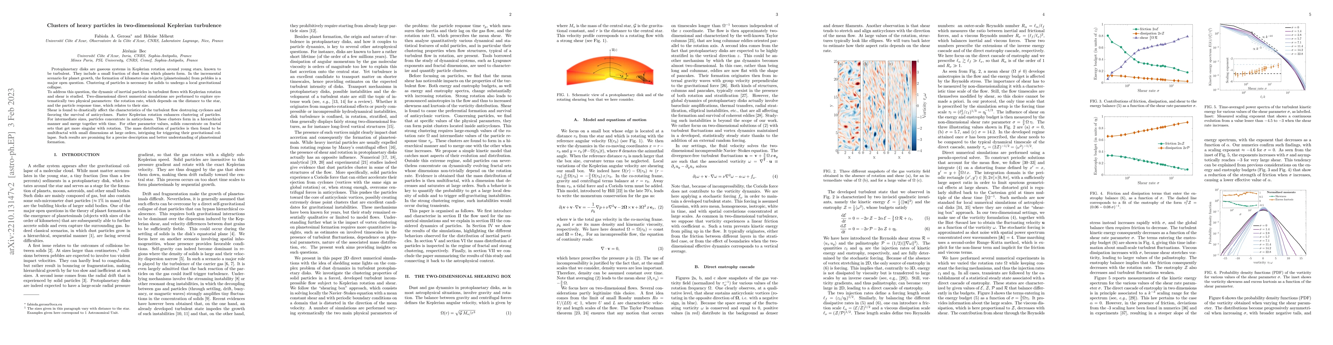 Thumbnail for Clusters of heavy particles in two-dimensional Keplerian turbulence