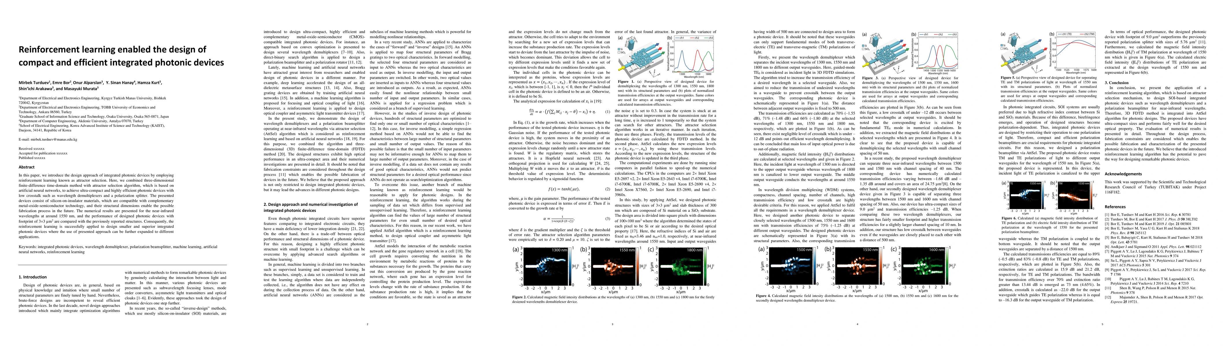 Thumbnail for Reinforcement learning enabled the design of compact and efficient
  integrated photonic devices