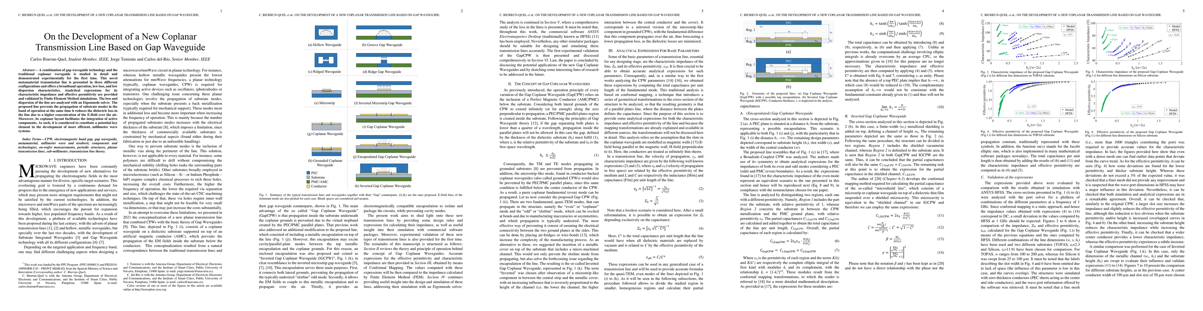 Thumbnail for On the development of a new coplanar transmission line based on Gap
  Waveguide
