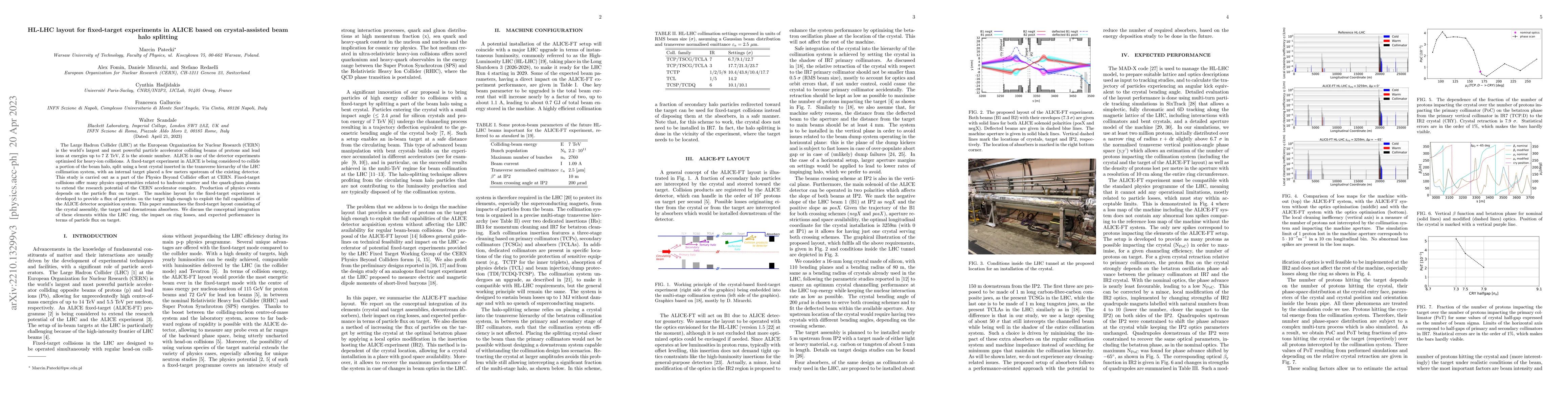 Thumbnail for HL-LHC layout for fixed-target experiments in ALICE based on
  crystal-assisted beam halo splitting