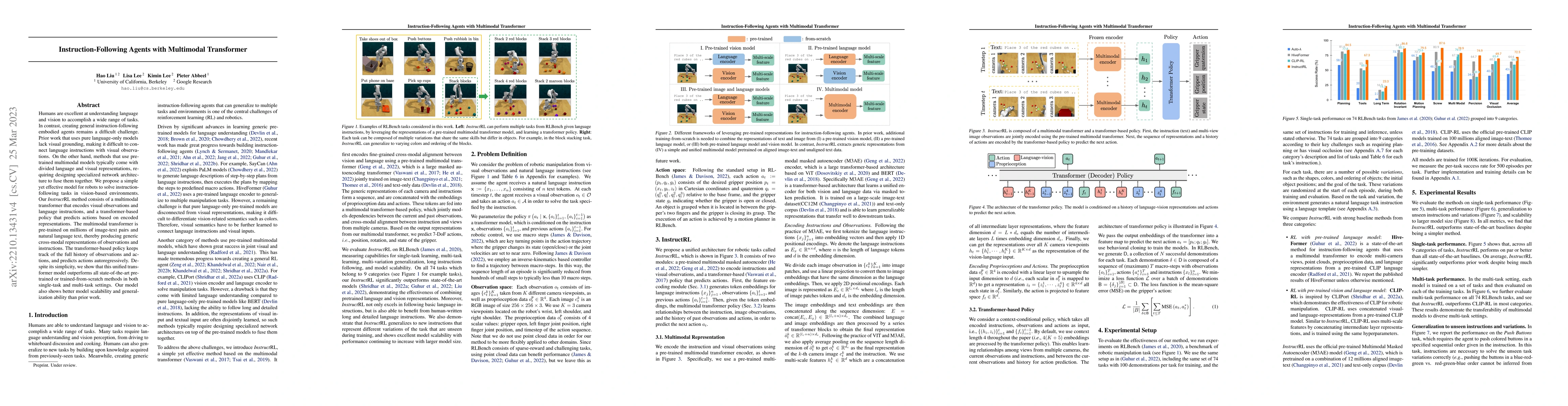 Thumbnail for Instruction-Following Agents with Multimodal Transformer