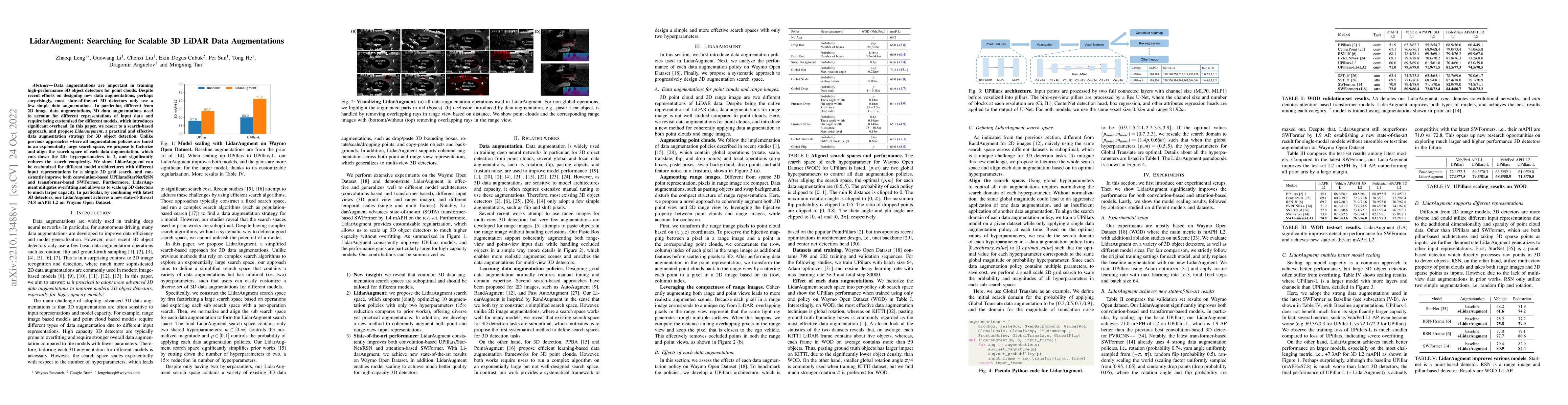 Thumbnail for LidarAugment: Searching for Scalable 3D LiDAR Data Augmentations