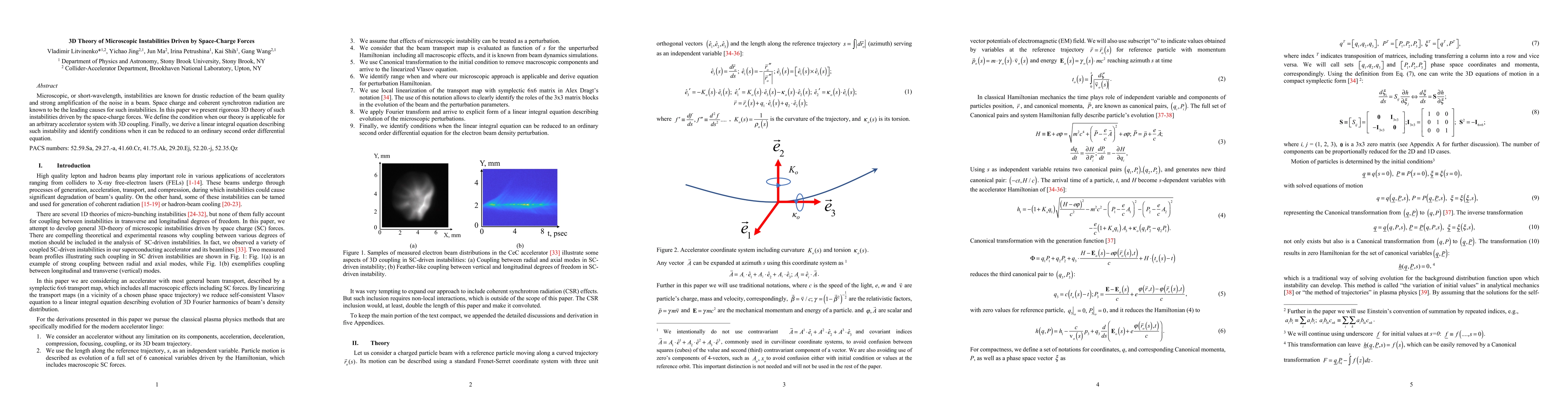 Thumbnail for 3D Theory of Microscopic Instabilities Driven by Space-Charge Forces