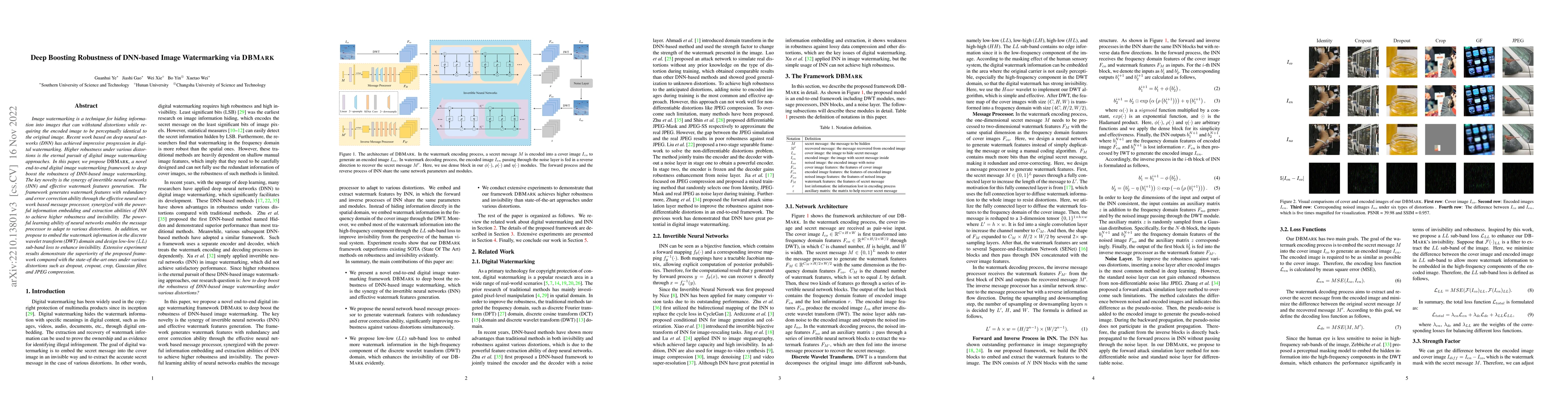 Thumbnail for Deep Boosting Robustness of DNN-based Image Watermarking via DBMark