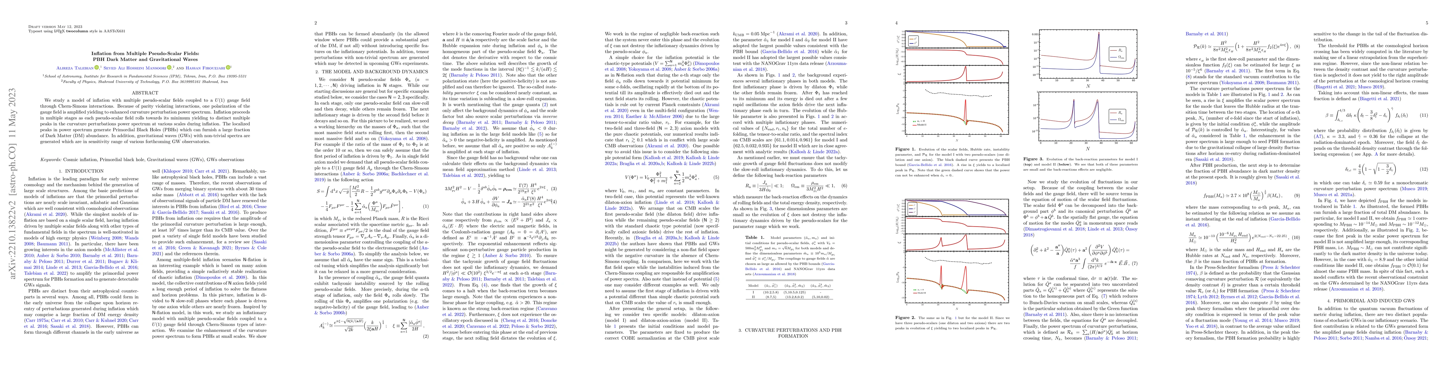 Thumbnail for Inflation from Multiple Pseudo-Scalar Fields: PBH Dark Matter and
  Gravitational Waves