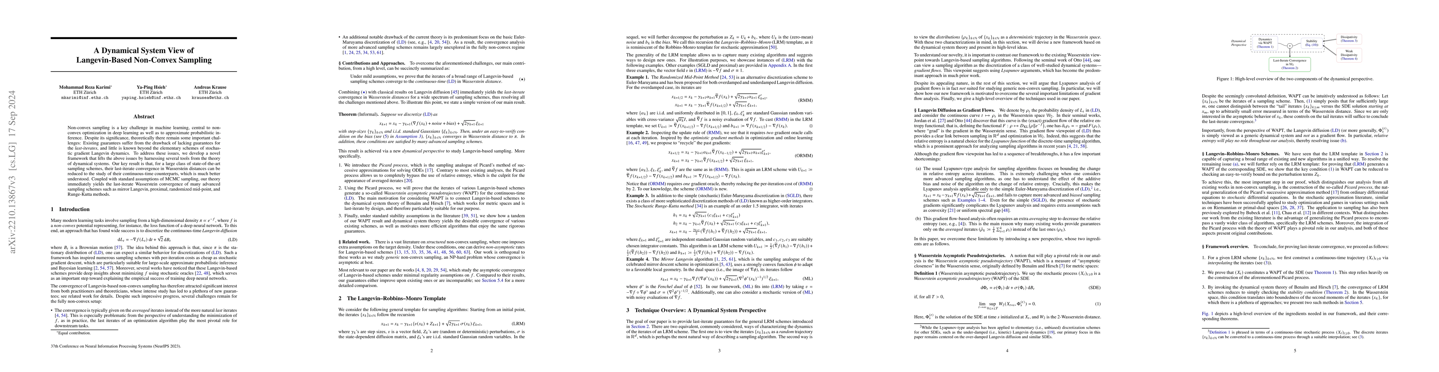 Thumbnail for A Dynamical System View of Langevin-Based Non-Convex Sampling