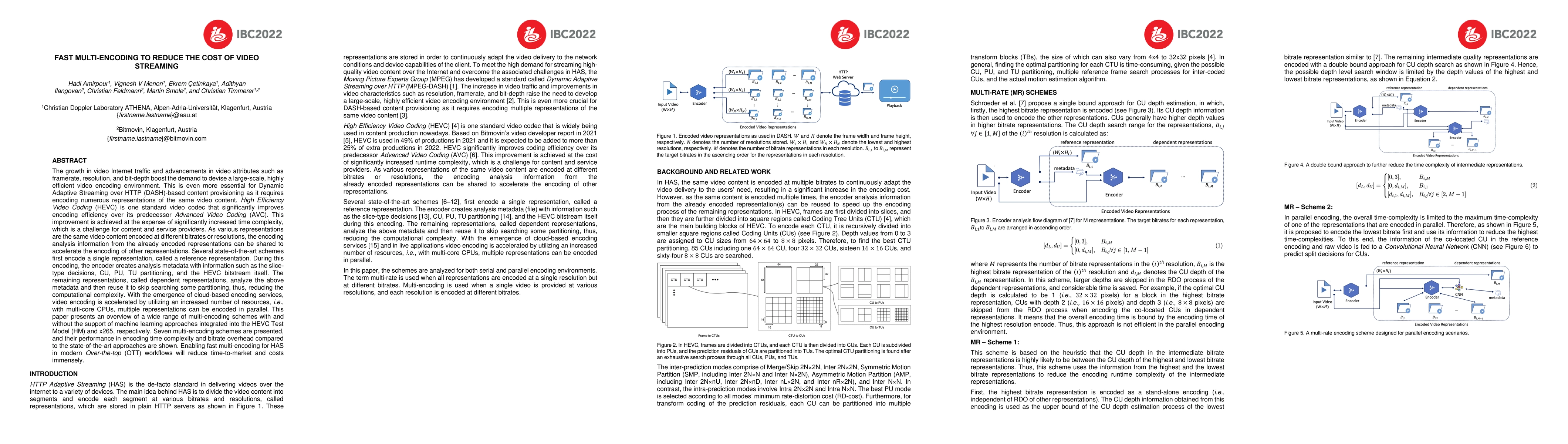 Thumbnail for Fast multi-encoding to reduce the cost of video streaming