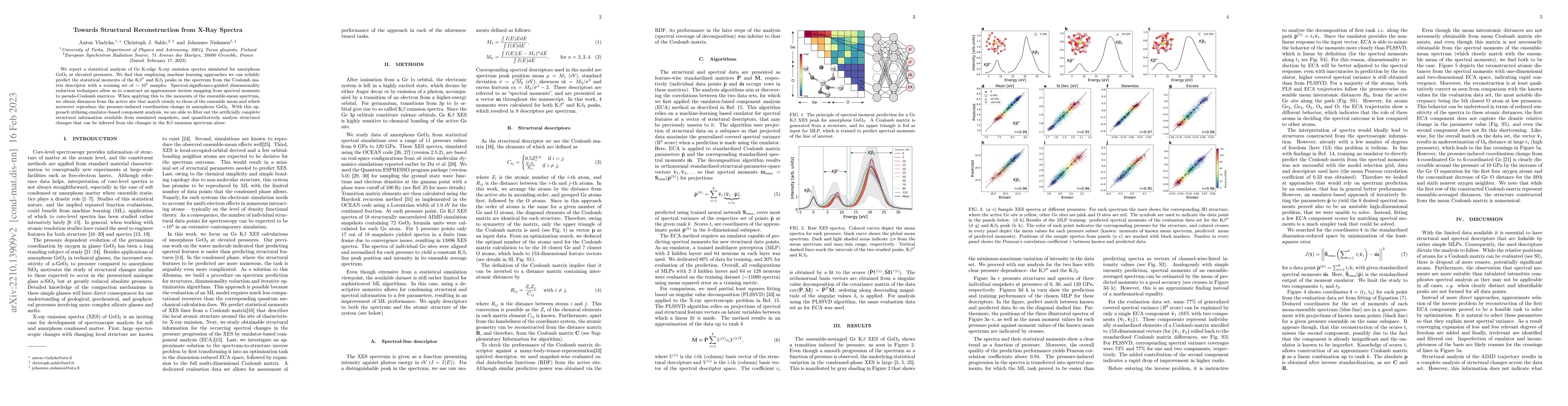 Thumbnail for Towards Structural Reconstruction from X-Ray Spectra