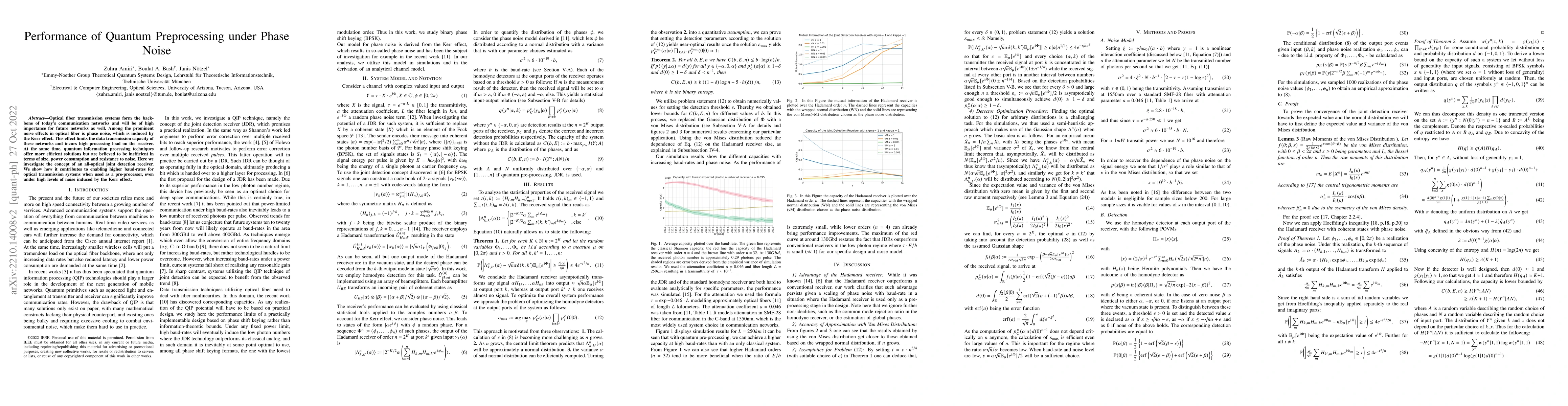 Thumbnail for Performance of Quantum Preprocessing under Phase Noise