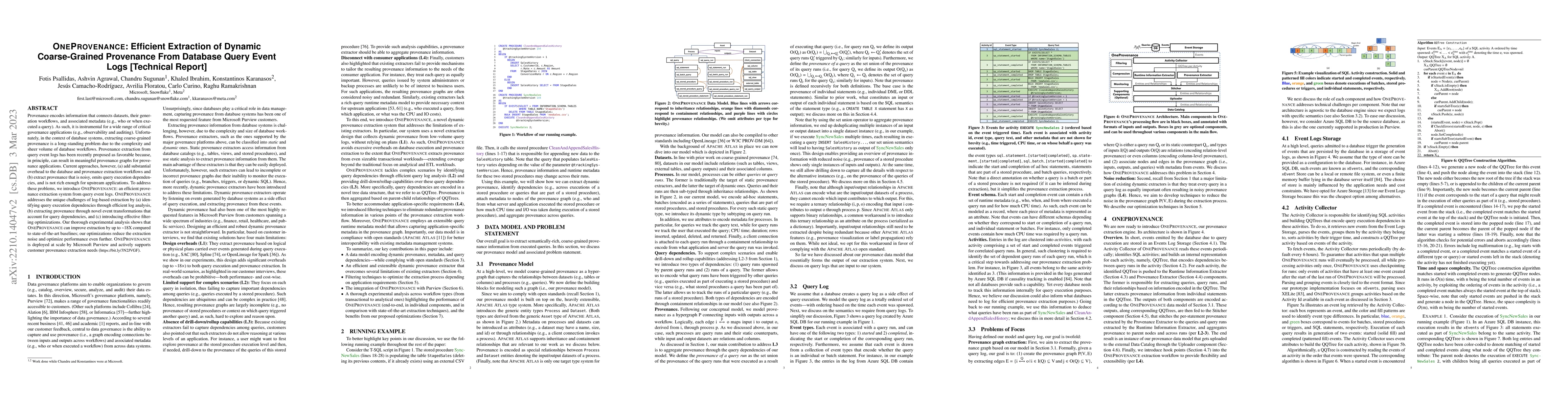 Thumbnail for OneProvenance: Efficient Extraction of Dynamic Coarse-Grained Provenance
  from Database Logs [Technical Report]