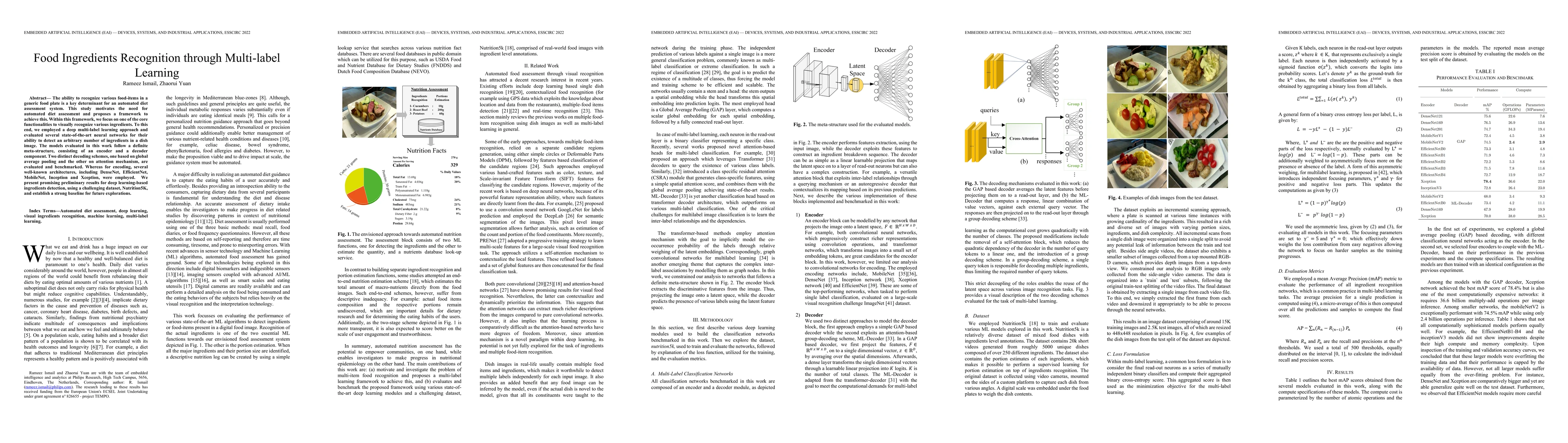 Thumbnail for Food Ingredients Recognition through Multi-label Learning