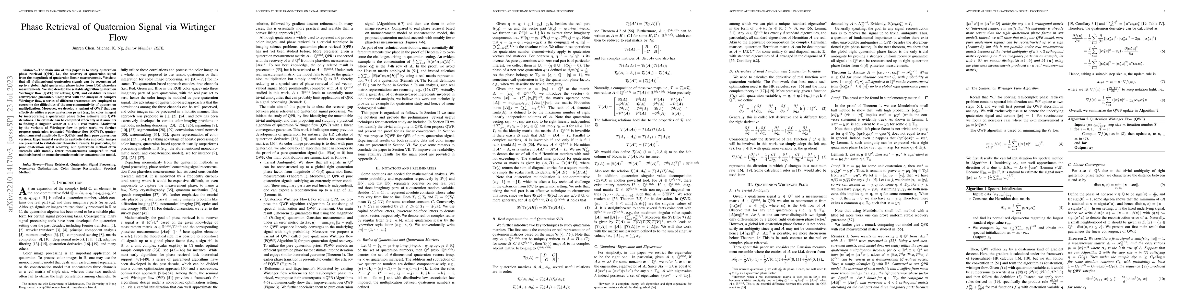 Thumbnail for Phase Retrieval of Quaternion Signal via Wirtinger Flow