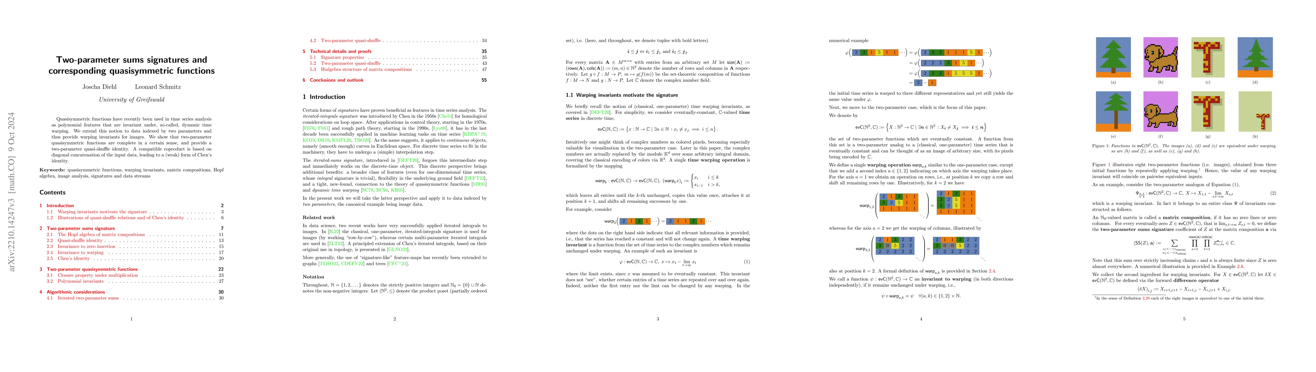 Thumbnail for Two-parameter sums signatures and corresponding quasisymmetric functions