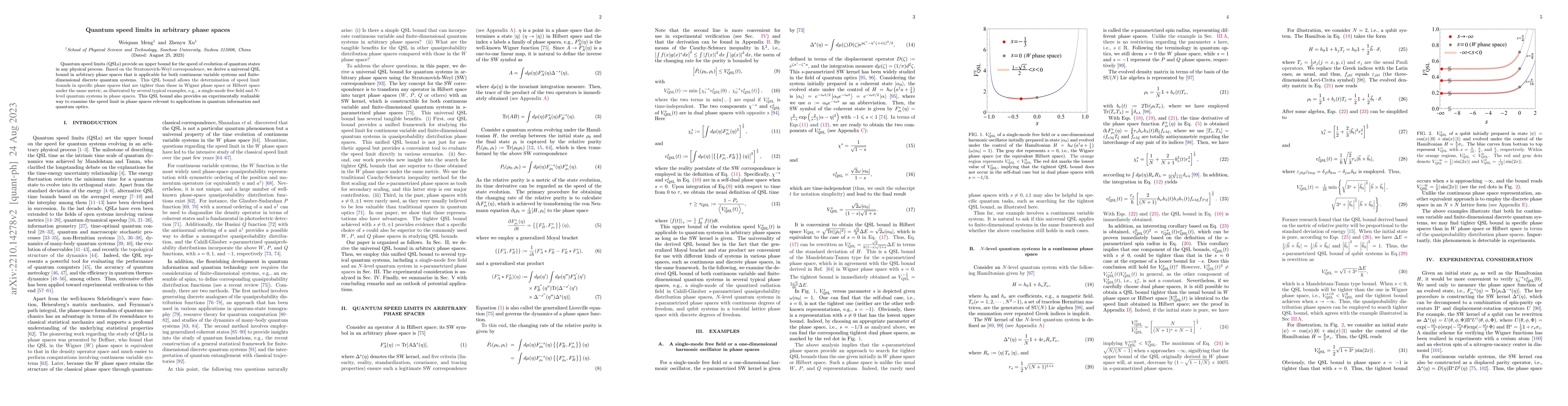 Thumbnail for Quantum speed limits in arbitrary phase spaces