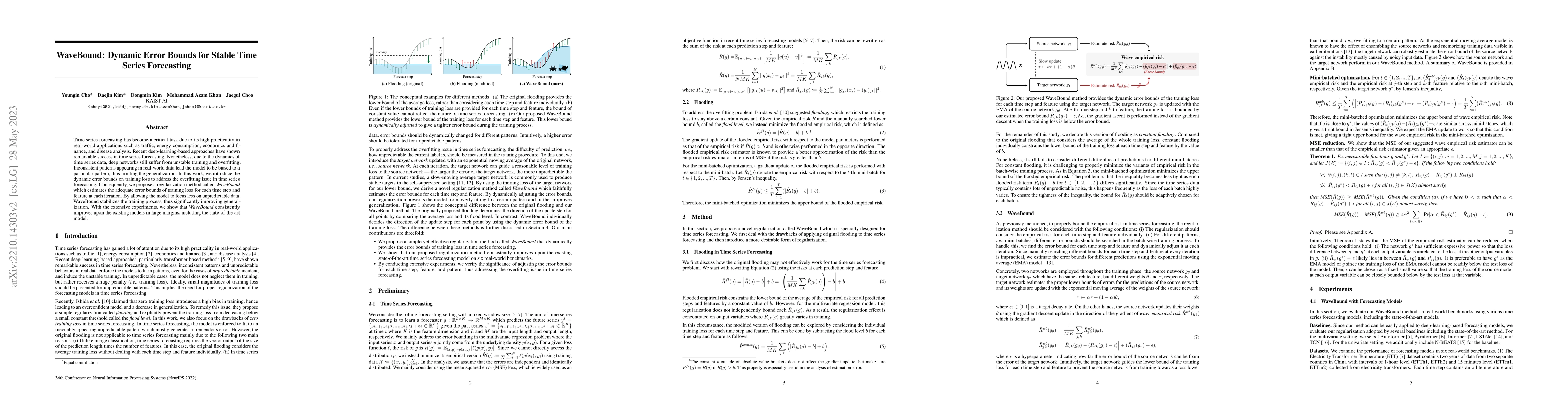 Thumbnail for WaveBound: Dynamic Error Bounds for Stable Time Series Forecasting
