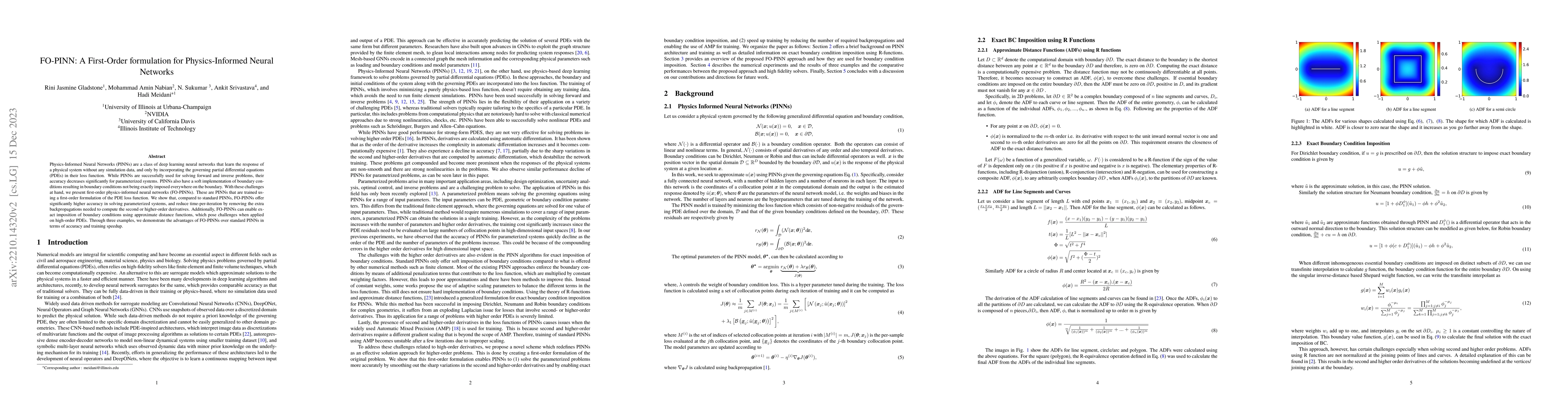 Thumbnail for FO-PINNs: A First-Order formulation for Physics Informed Neural Networks
