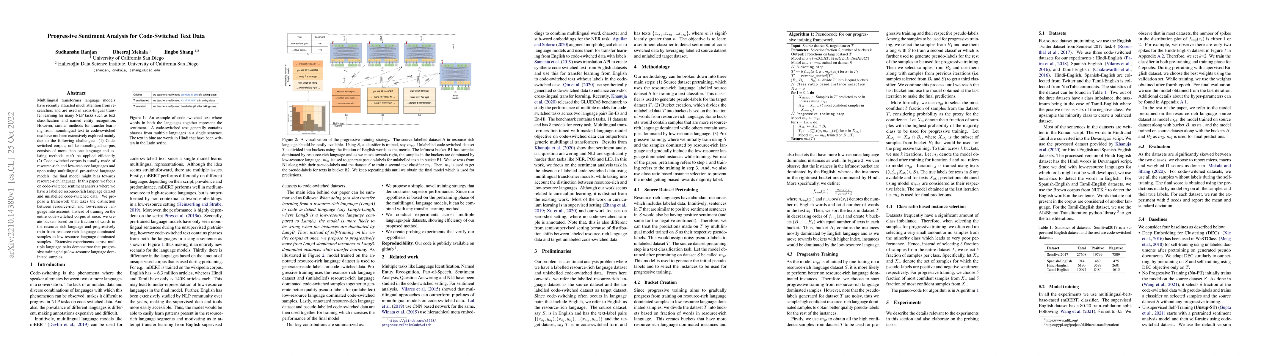 Thumbnail for Progressive Sentiment Analysis for Code-Switched Text Data