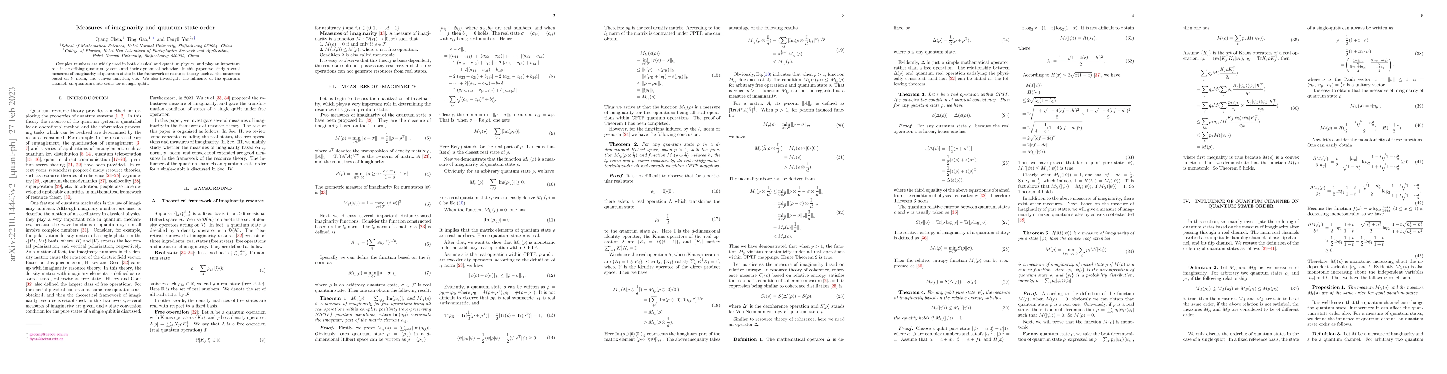 Thumbnail for Measures of imaginarity and quantum state order