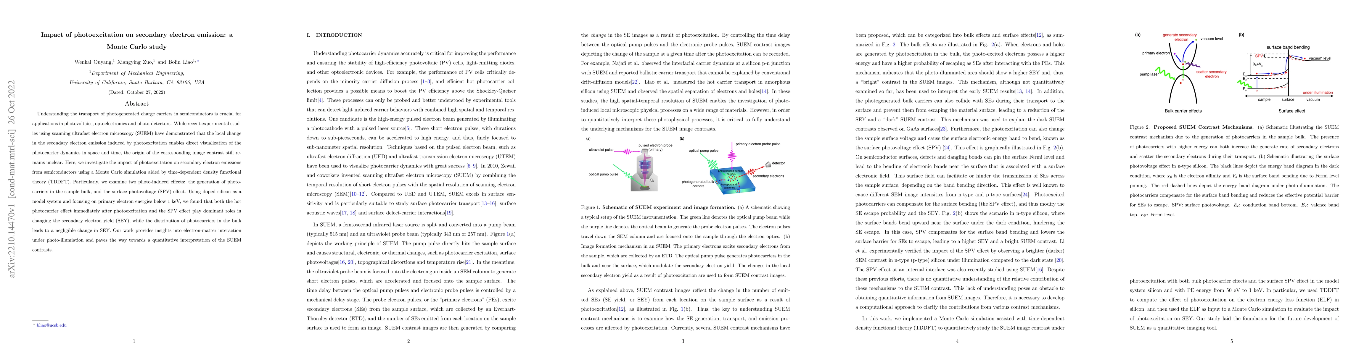 Thumbnail for Impact of photoexcitation on secondary electron emission: a Monte Carlo
  study