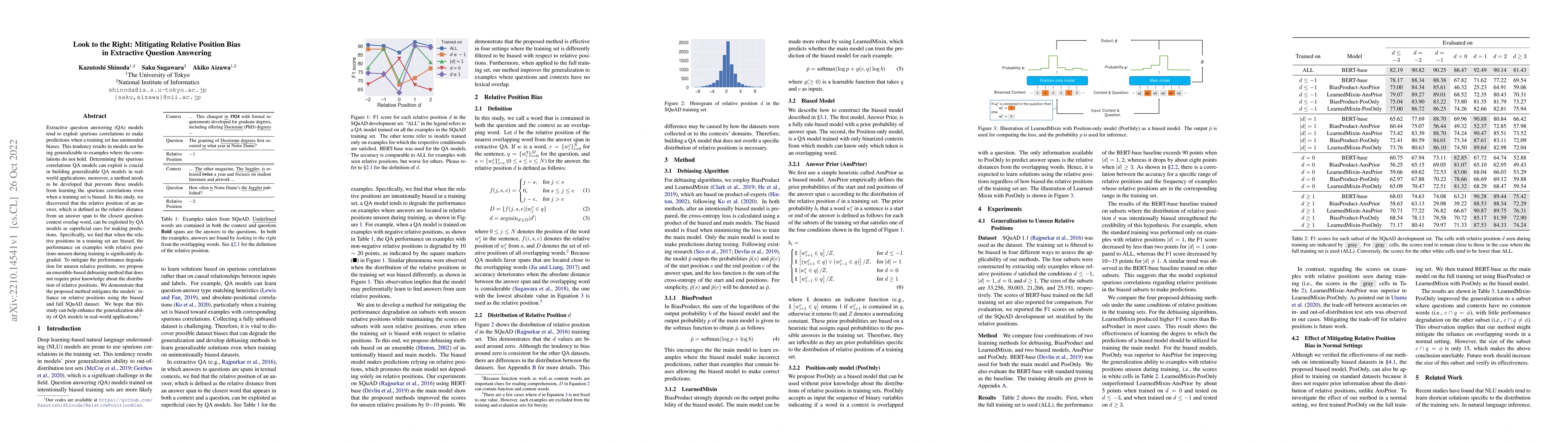 Thumbnail for Look to the Right: Mitigating Relative Position Bias in Extractive
  Question Answering
