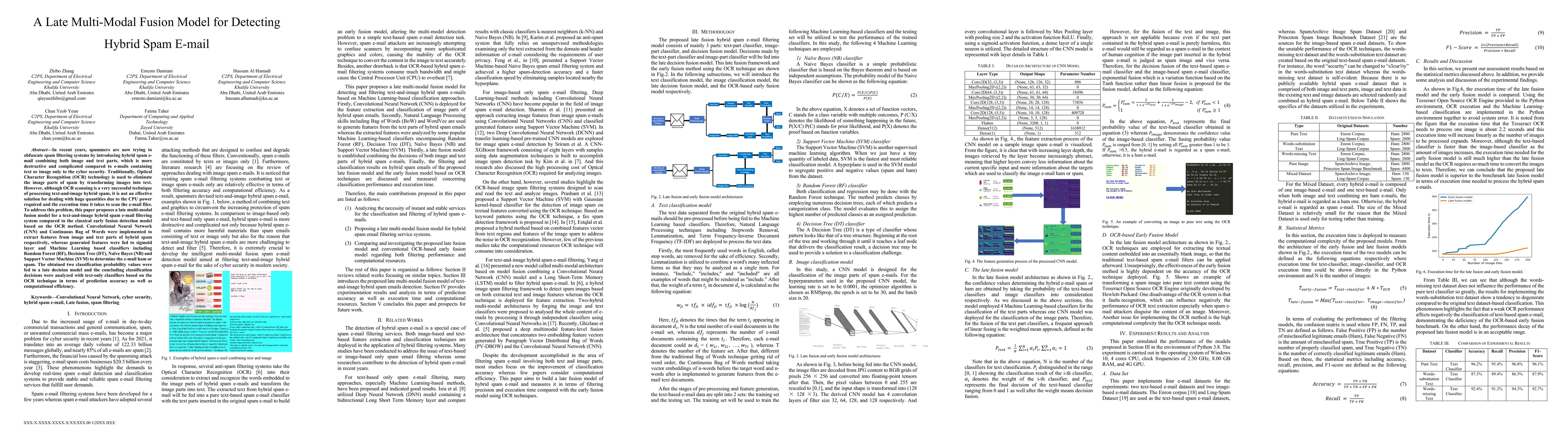 Thumbnail for A Late Multi-Modal Fusion Model for Detecting Hybrid Spam E-mail