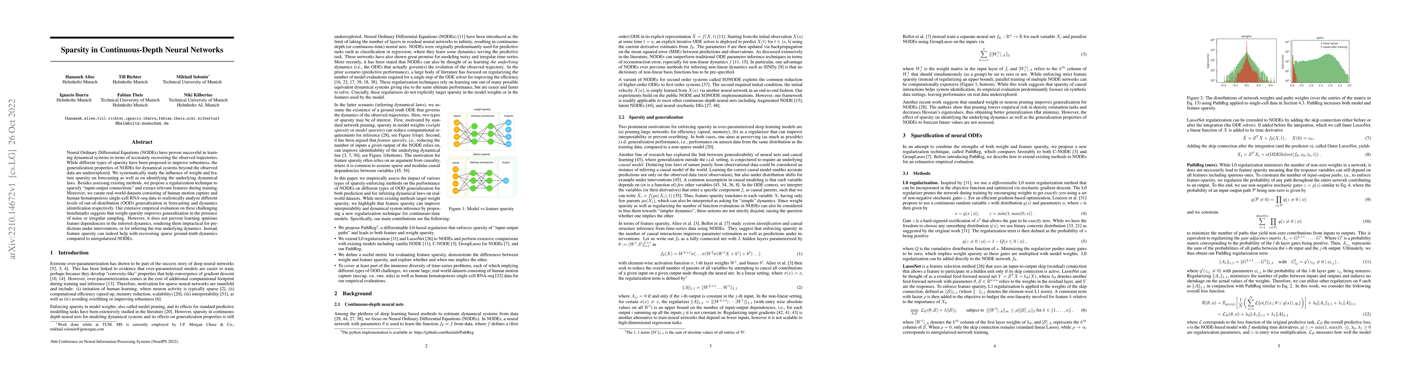 Thumbnail for Sparsity in Continuous-Depth Neural Networks