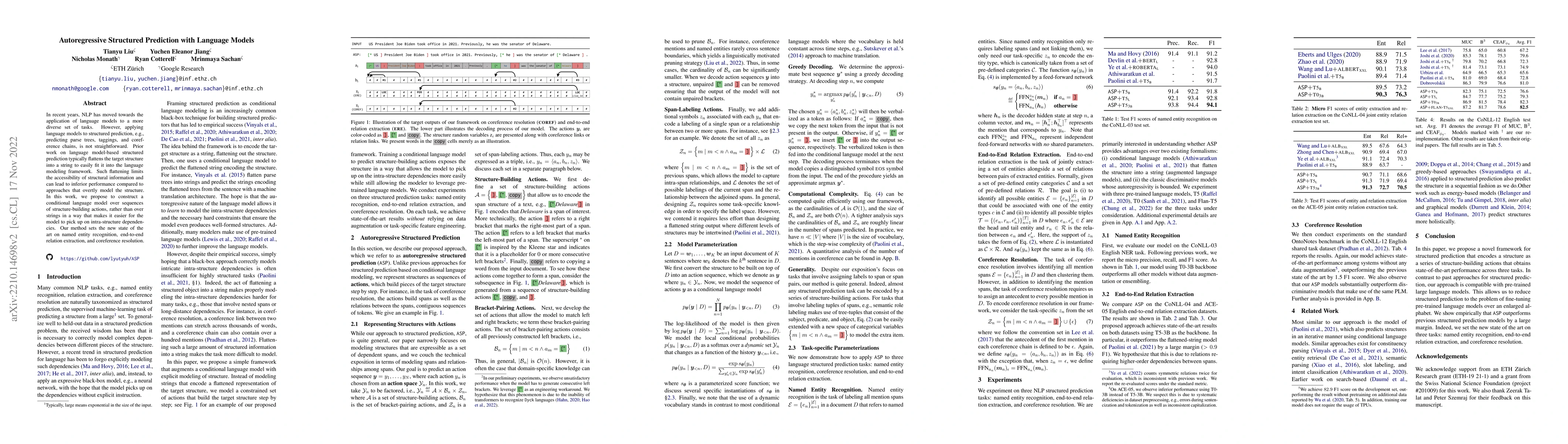 Thumbnail for Autoregressive Structured Prediction with Language Models