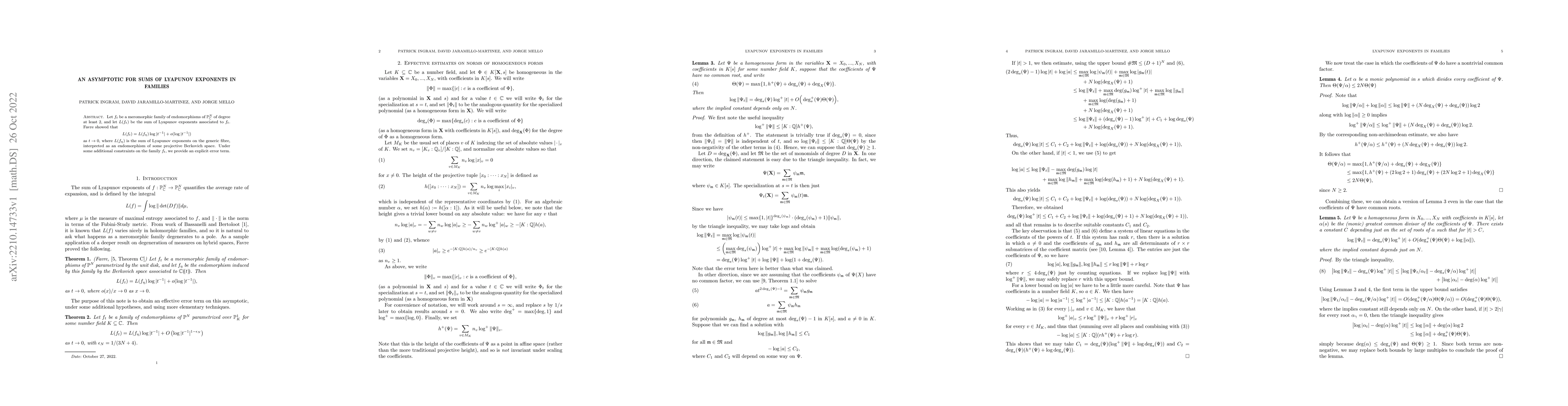 Thumbnail for An asymptotic for sums of Lyapunov exponents in families
