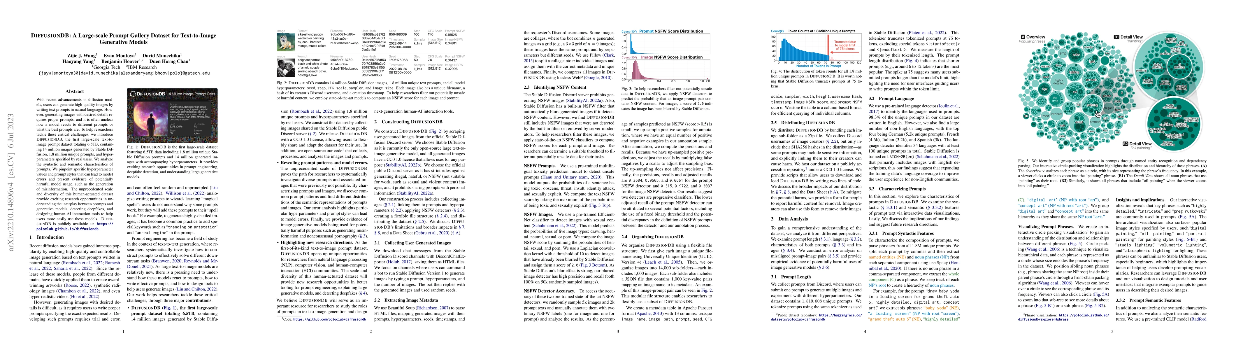 Thumbnail for DiffusionDB: A Large-scale Prompt Gallery Dataset for Text-to-Image
  Generative Models
