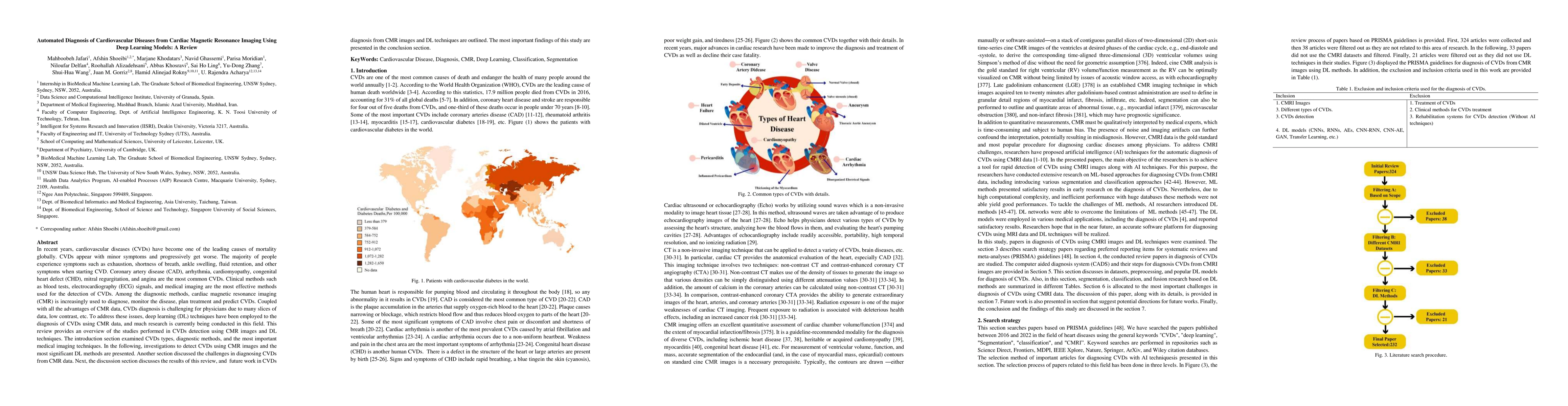 Thumbnail for Automated Diagnosis of Cardiovascular Diseases from Cardiac Magnetic
  Resonance Imaging Using Deep Learning Models: A Review