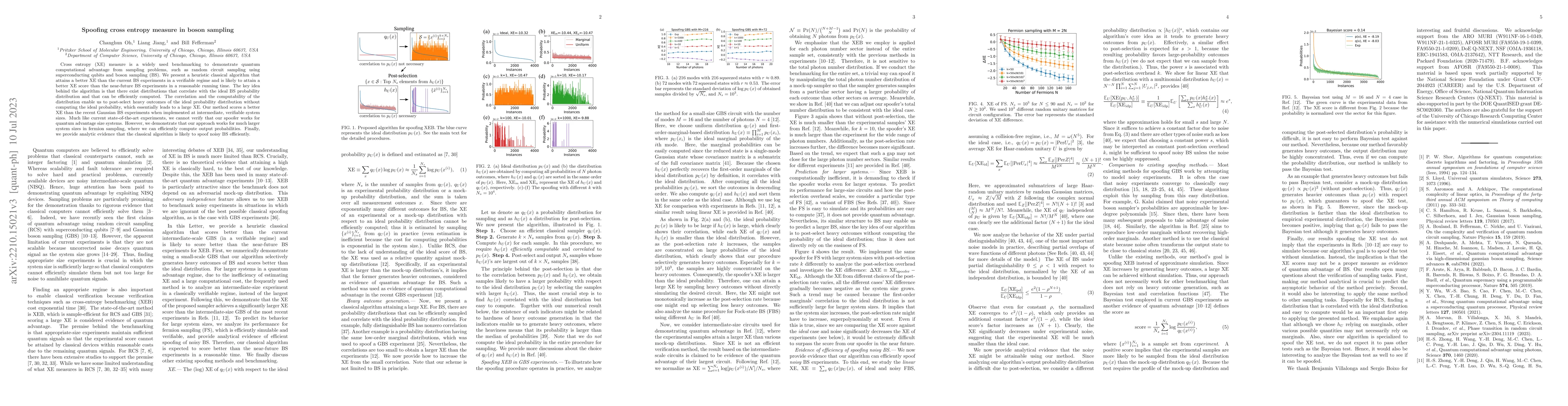Thumbnail for Spoofing cross entropy measure in boson sampling