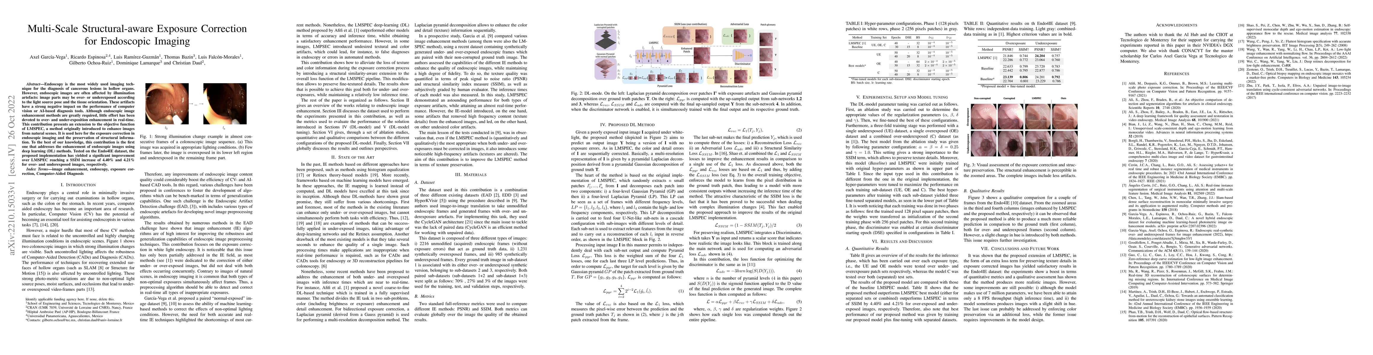 Thumbnail for Multi-Scale Structural-aware Exposure Correction for Endoscopic Imaging