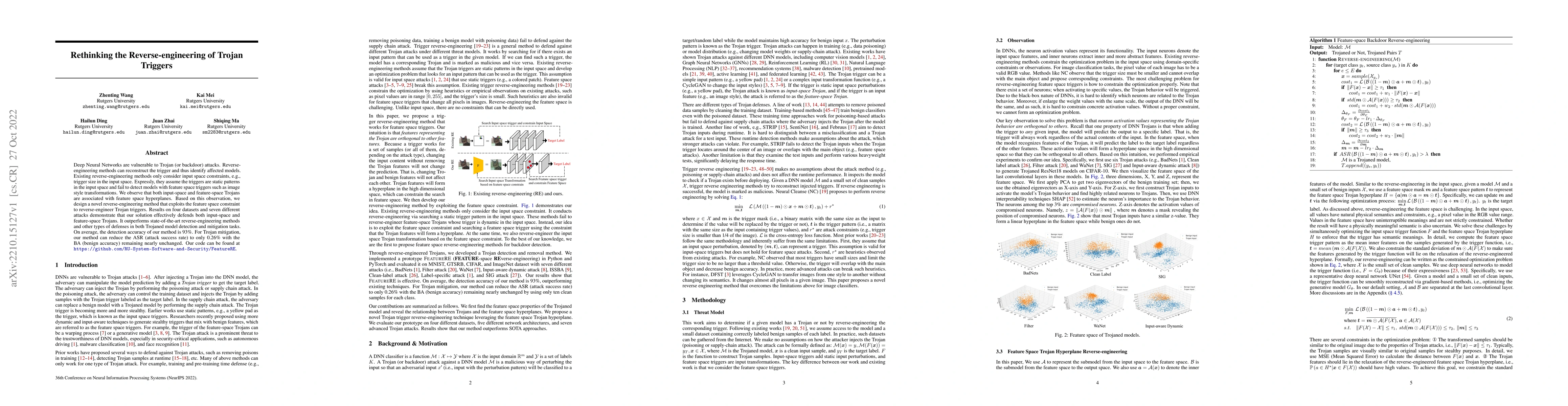 Thumbnail for Rethinking the Reverse-engineering of Trojan Triggers