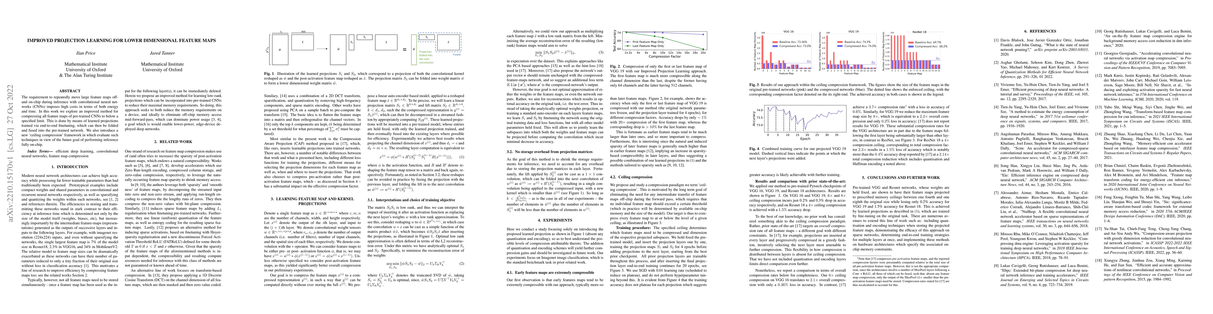Thumbnail for Improved Projection Learning for Lower Dimensional Feature Maps