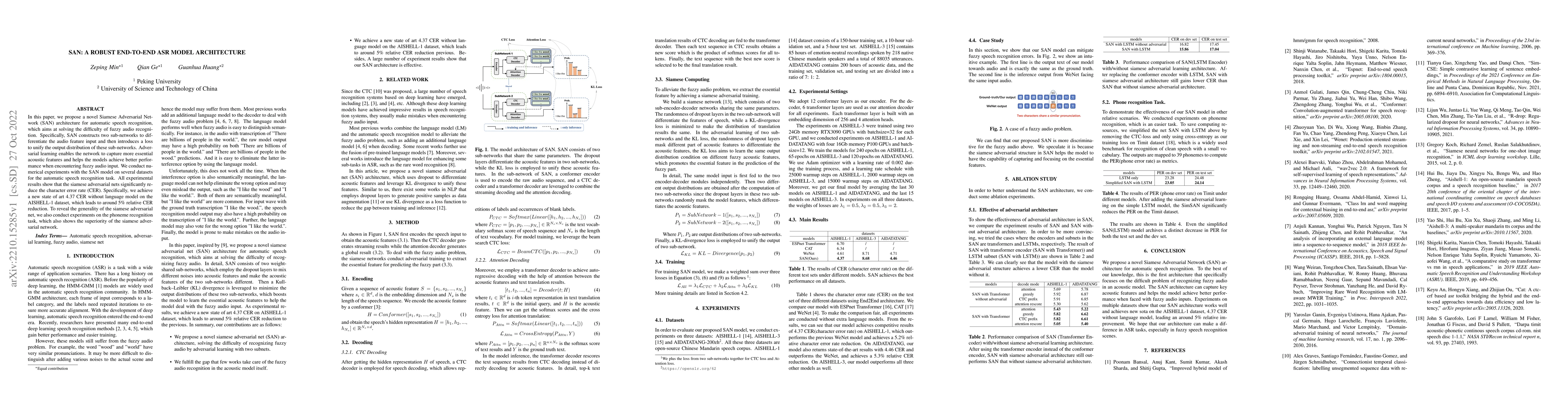 Thumbnail for SAN: a robust end-to-end ASR model architecture