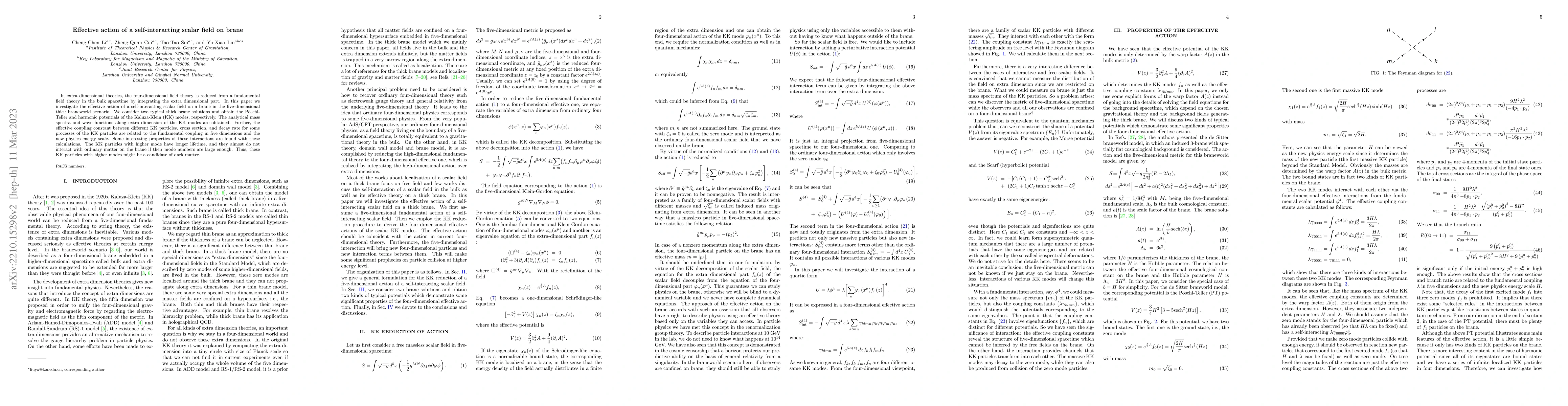 Thumbnail for Effective action of a self-interacting scalar field on brane