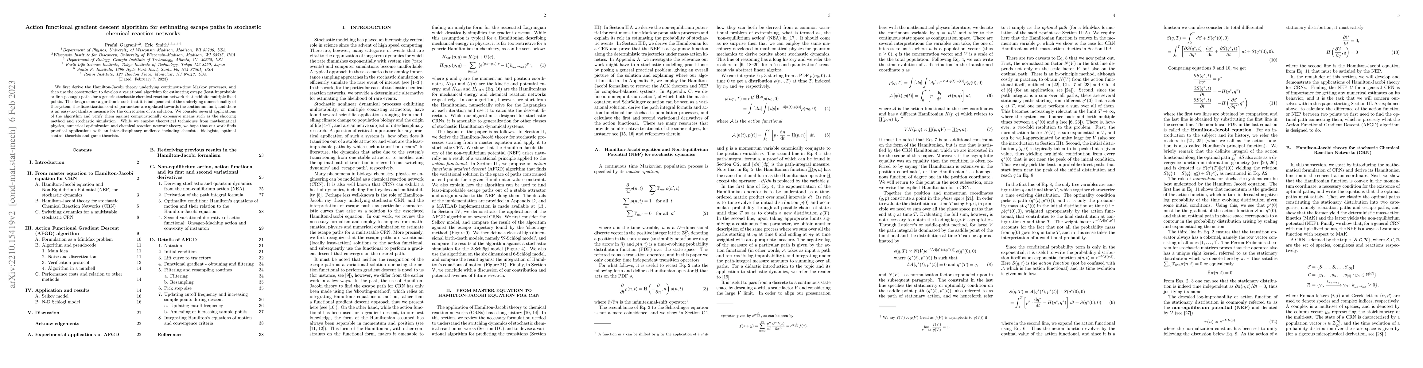 Thumbnail for Action Functional Gradient Descent algorithm for estimating escape paths
  in Stochastic Chemical Reaction Networks