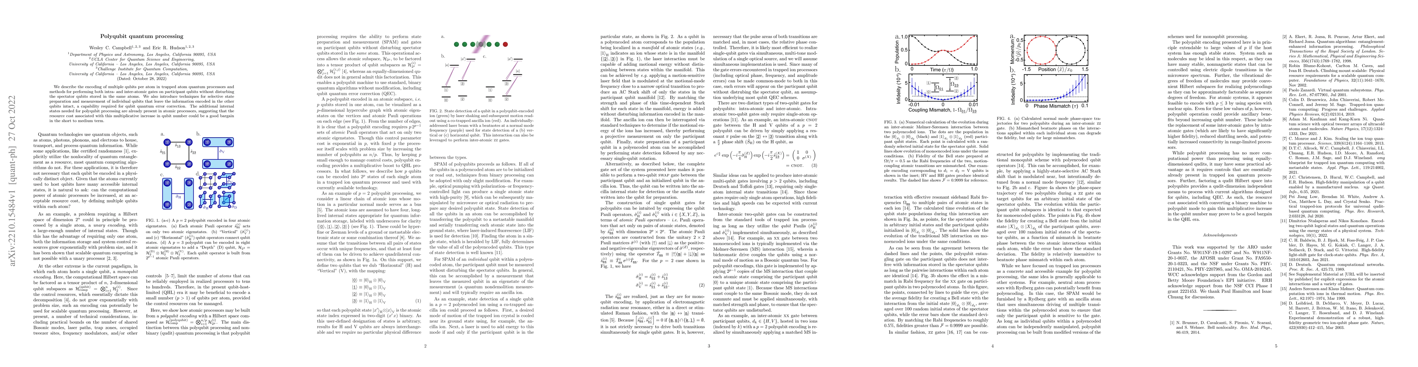 Thumbnail for Polyqubit quantum processing