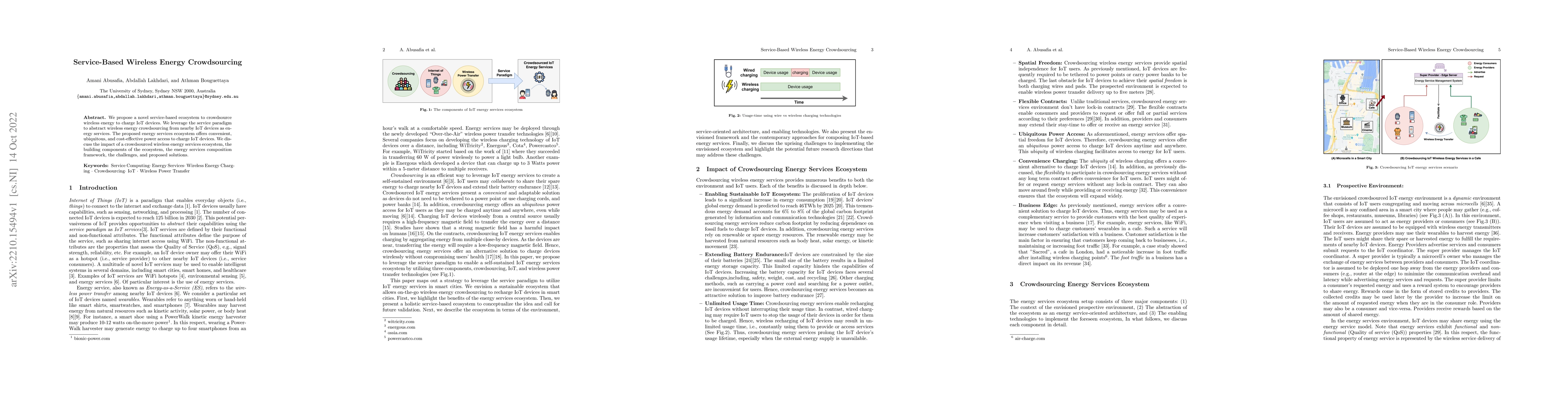 Thumbnail for Service-Based Wireless Energy Crowdsourcing