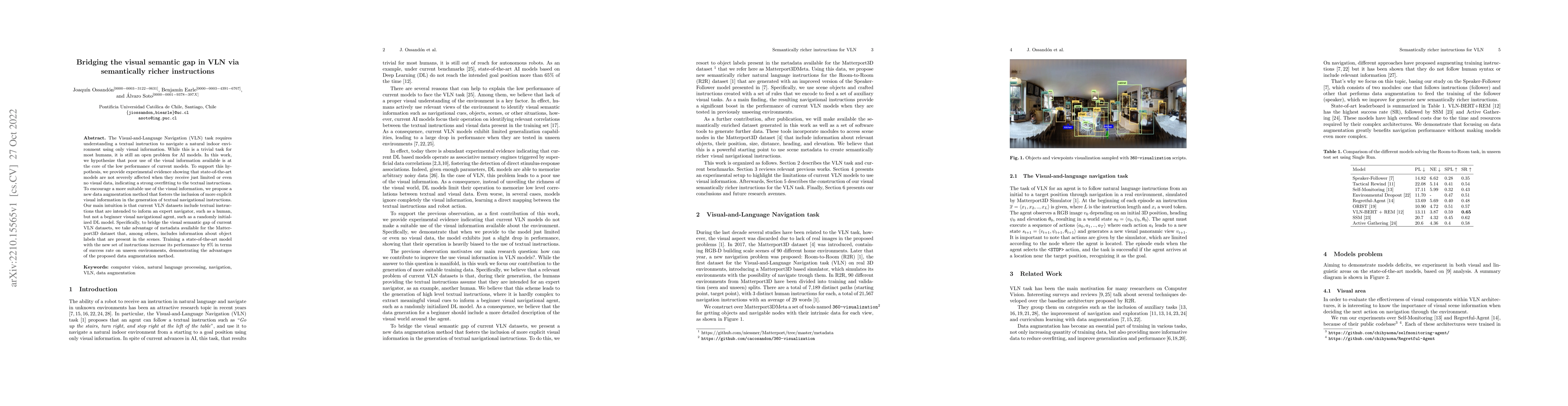 Thumbnail for Bridging the visual gap in VLN via semantically richer instructions