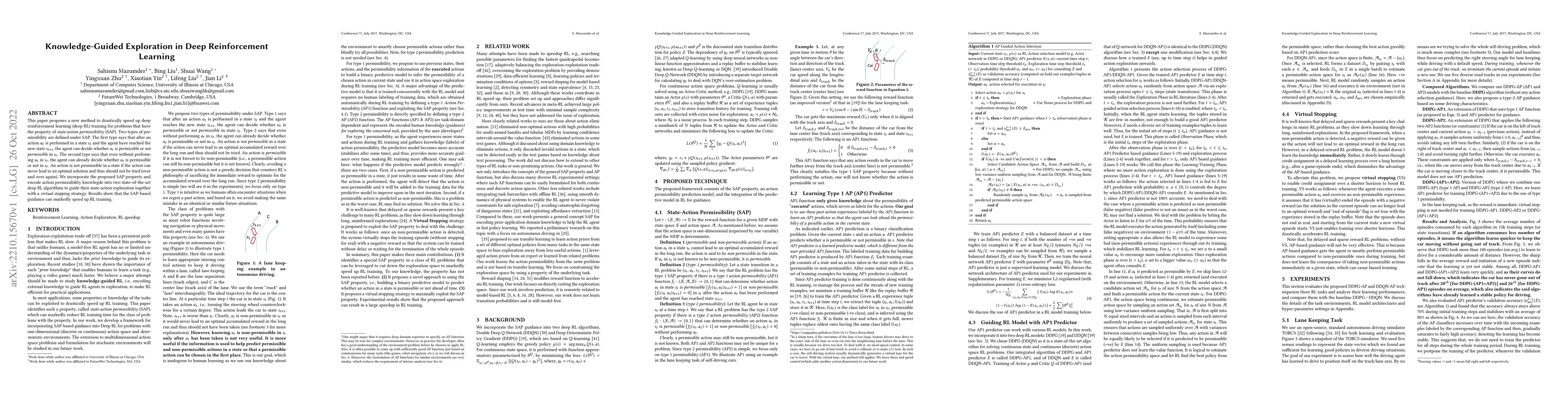 Thumbnail for Knowledge-Guided Exploration in Deep Reinforcement Learning