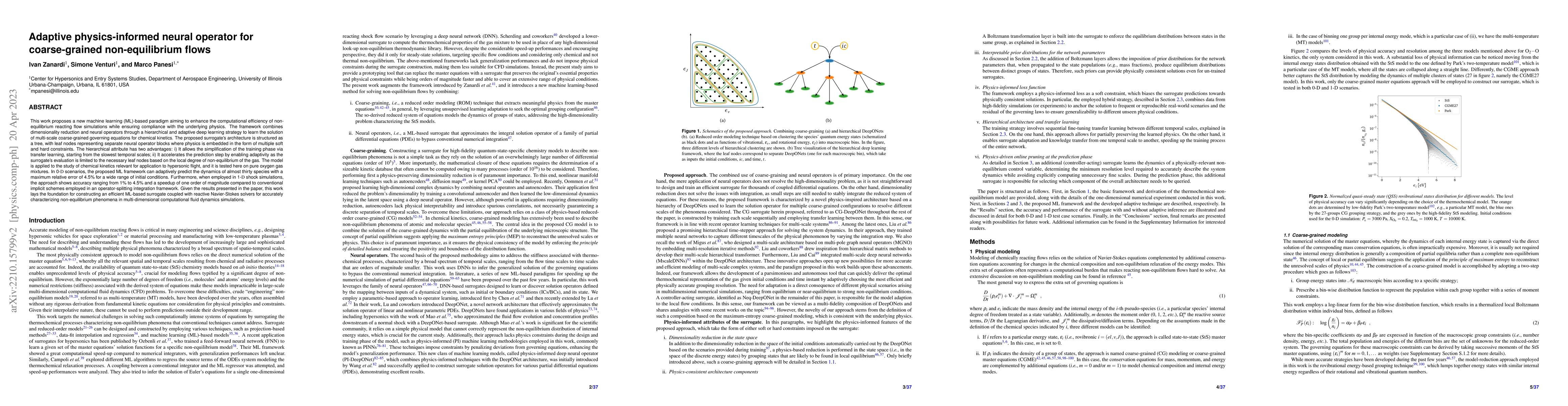 Thumbnail for Adaptive physics-informed neural operator for coarse-grained
  non-equilibrium flows