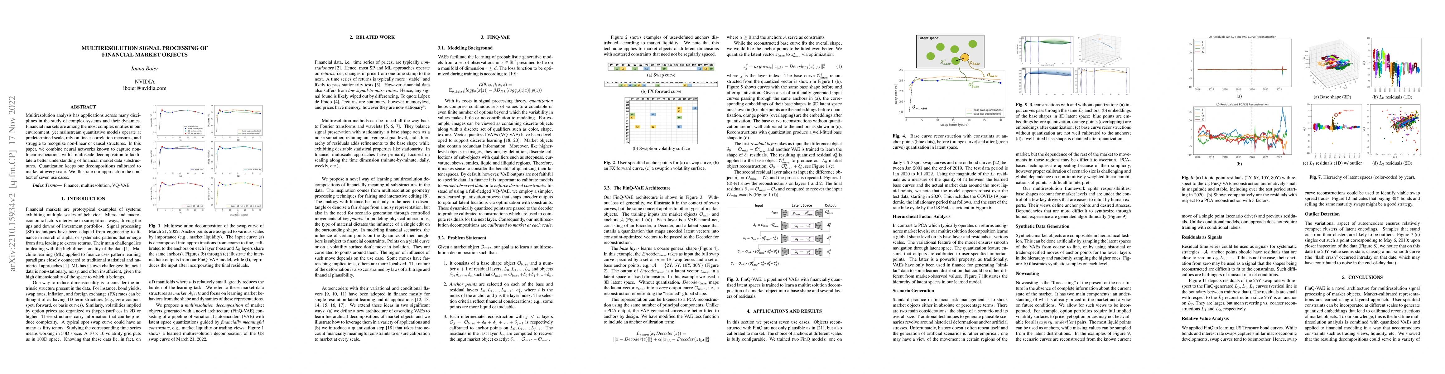 Thumbnail for Multiresolution Signal Processing of Financial Market Objects