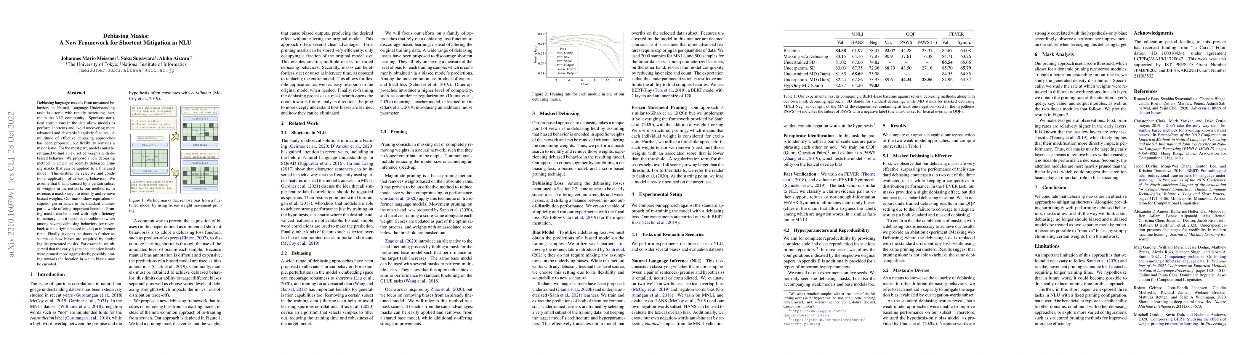 Thumbnail for Debiasing Masks: A New Framework for Shortcut Mitigation in NLU
