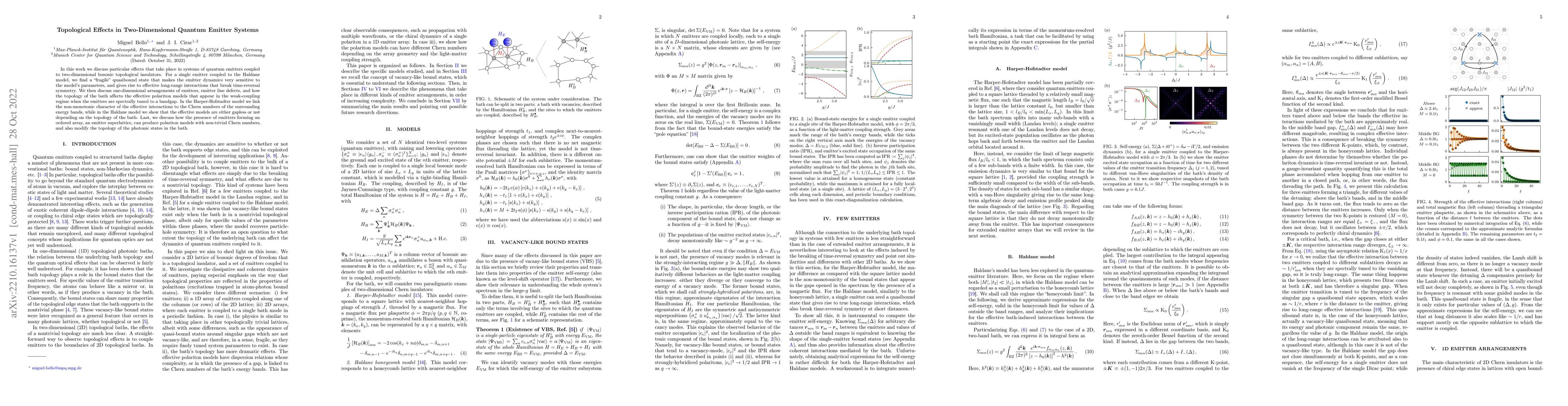 Thumbnail for Topological Effects in Two-Dimensional Quantum Emitter Systems